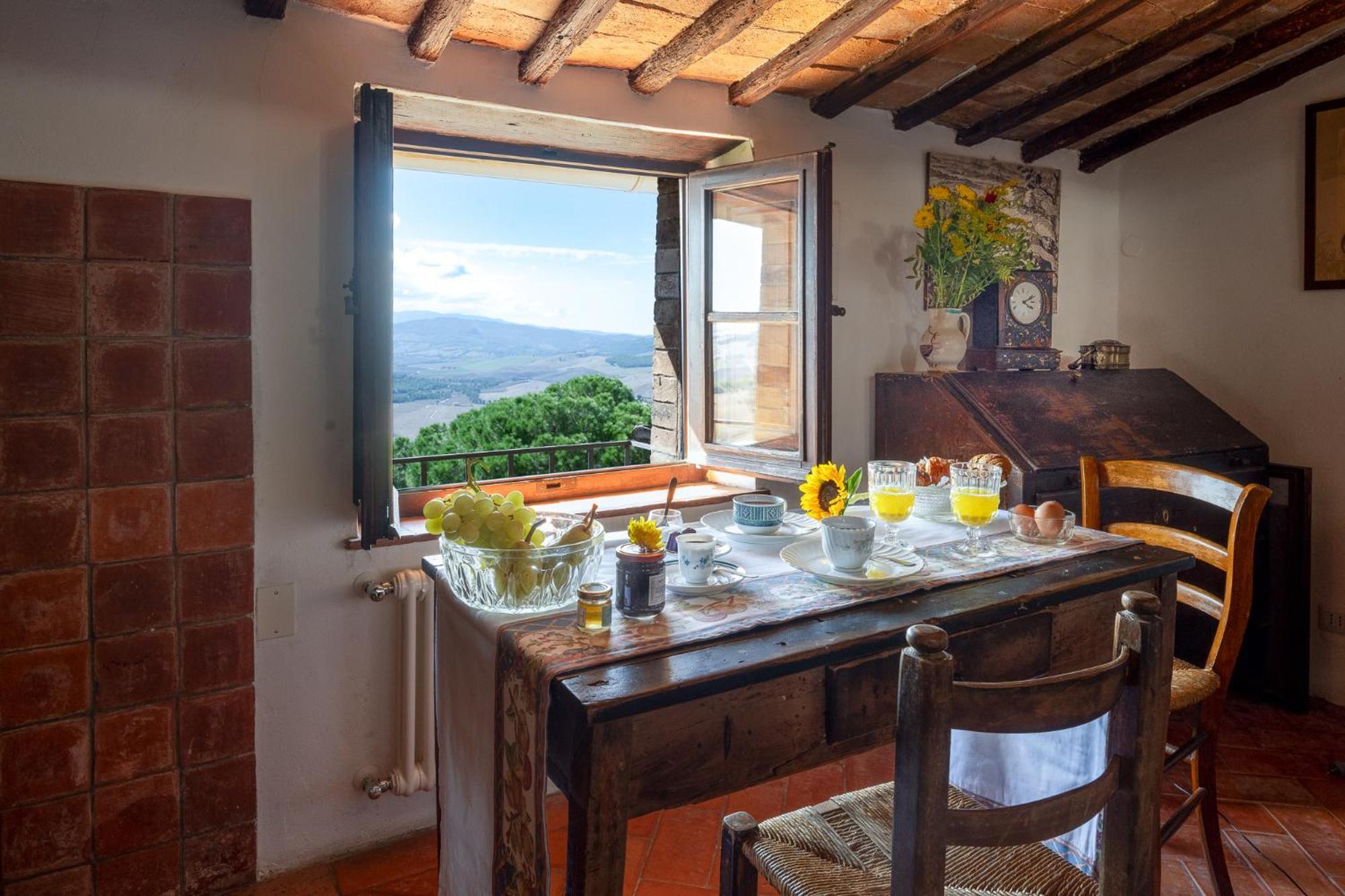 Artistica Pienza - Breathtaking Val D'Orcia View Appartement Buitenkant foto