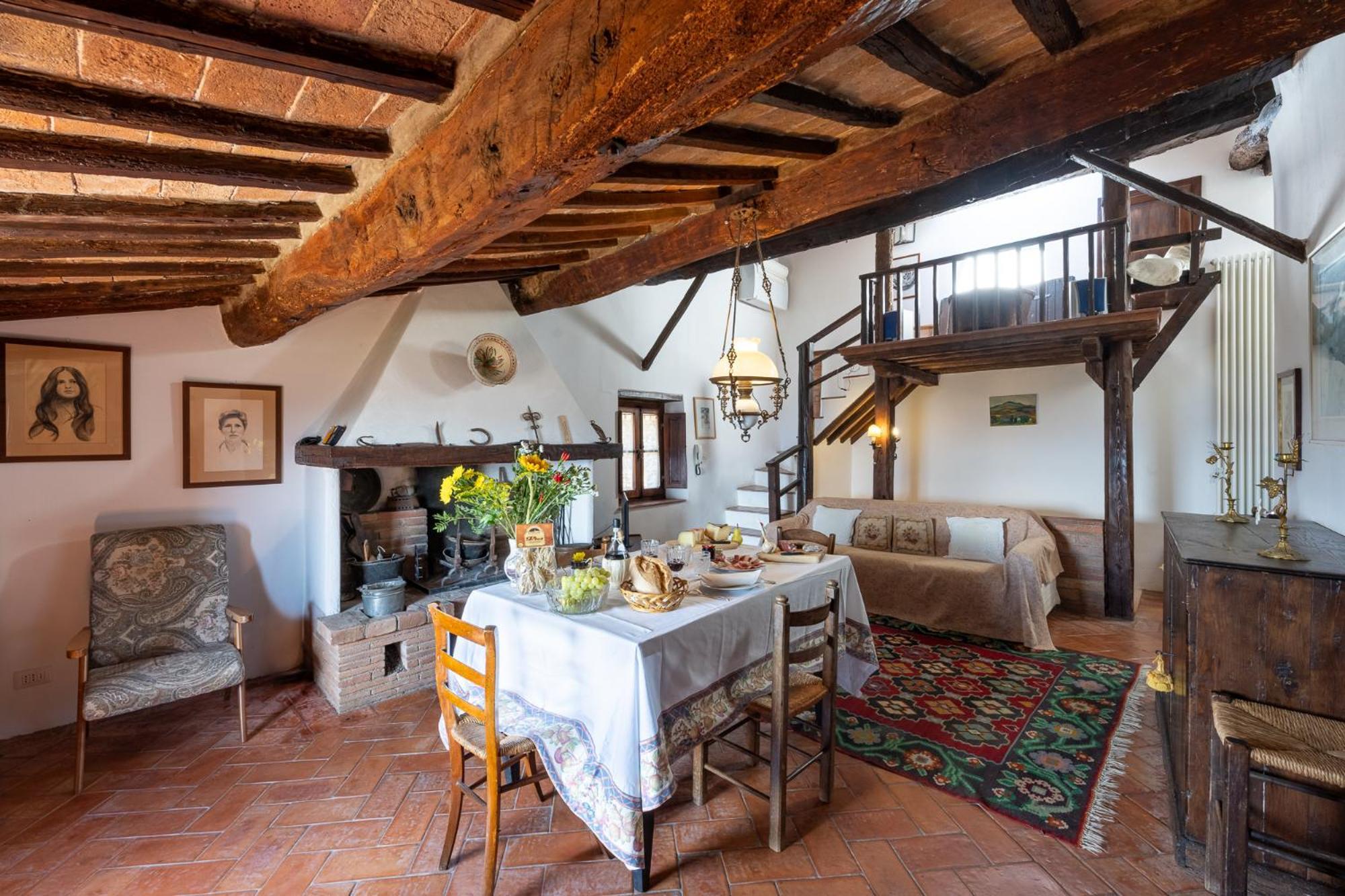 Artistica Pienza - Breathtaking Val D'Orcia View Appartement Buitenkant foto