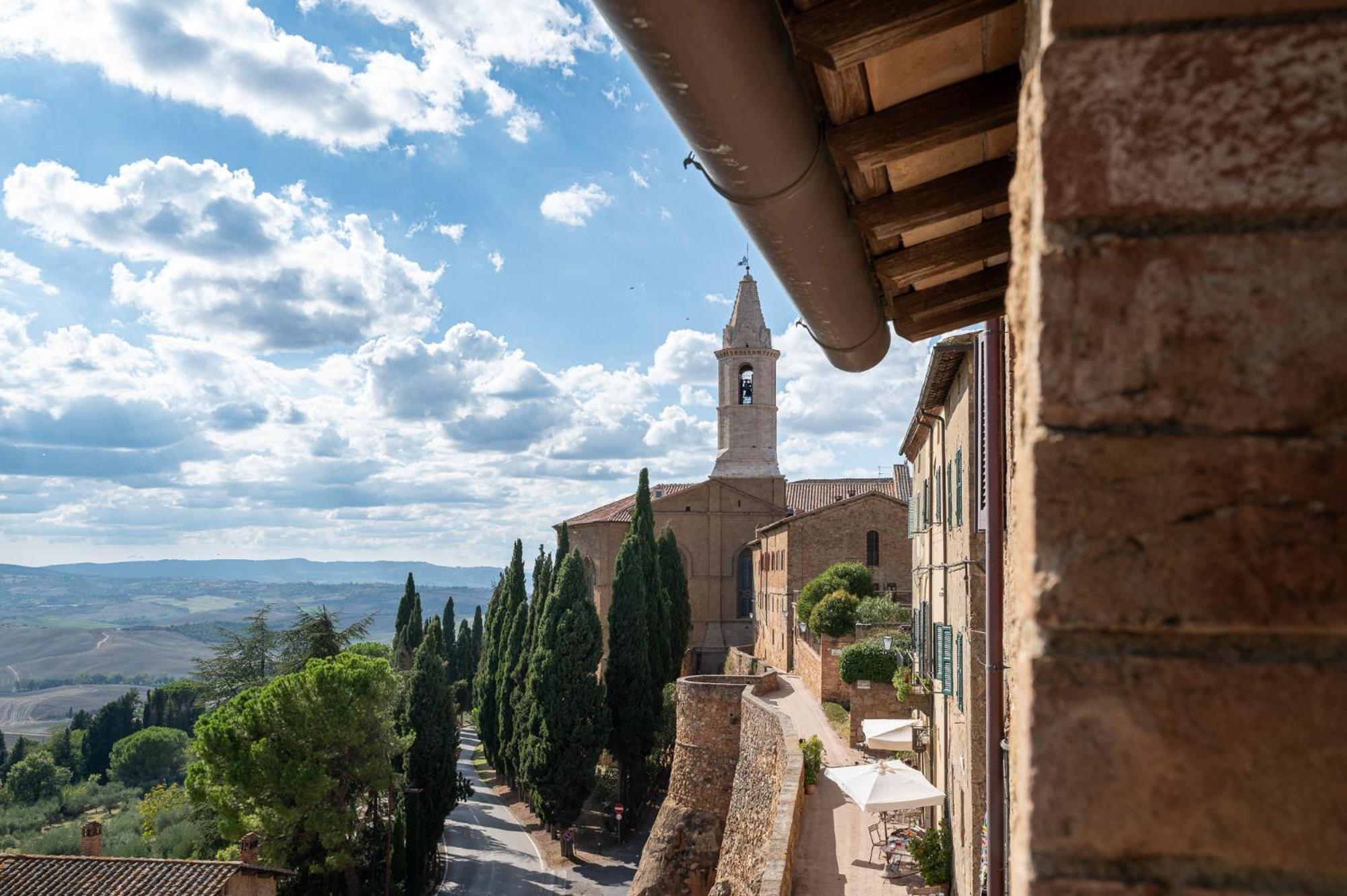 Artistica Pienza - Breathtaking Val D'Orcia View Appartement Buitenkant foto