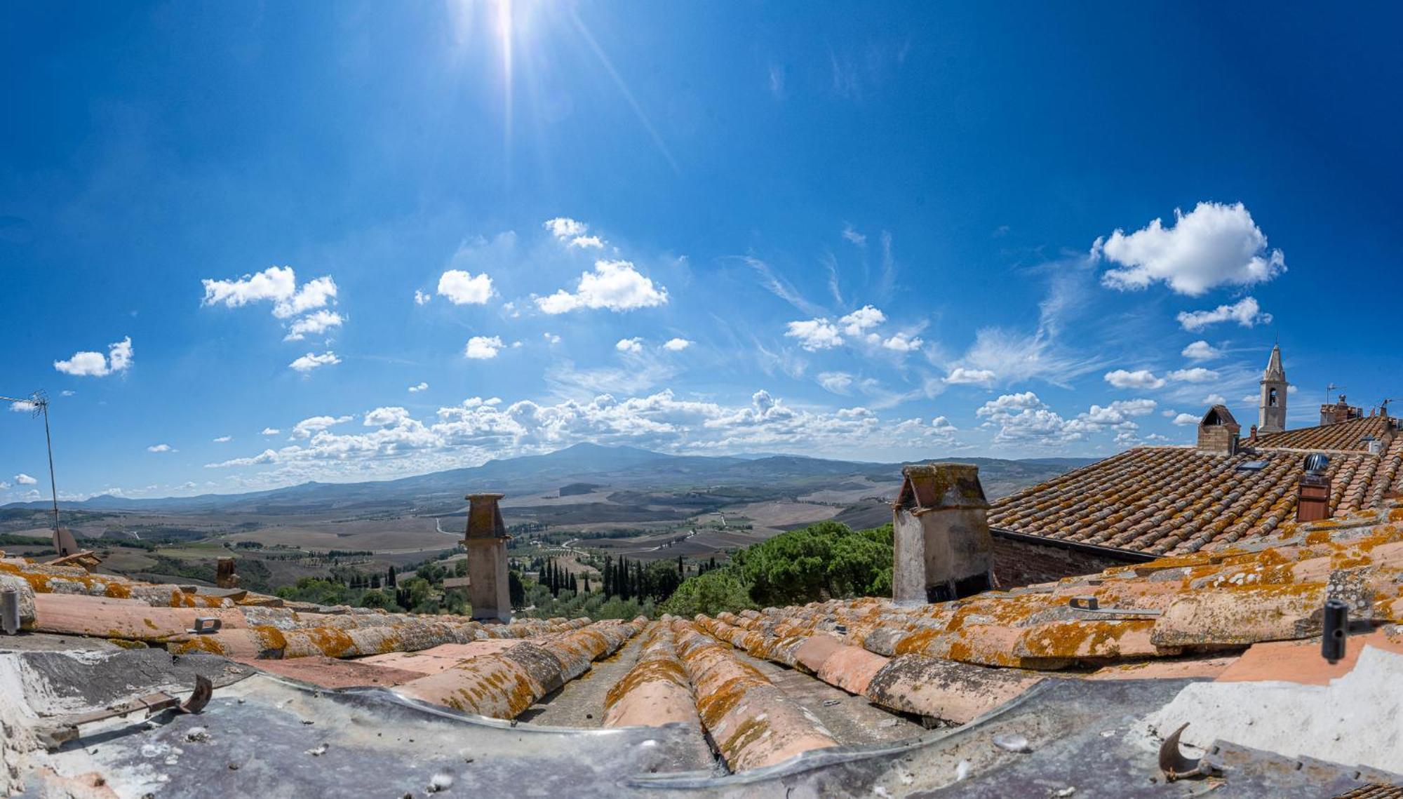 Artistica Pienza - Breathtaking Val D'Orcia View Appartement Buitenkant foto