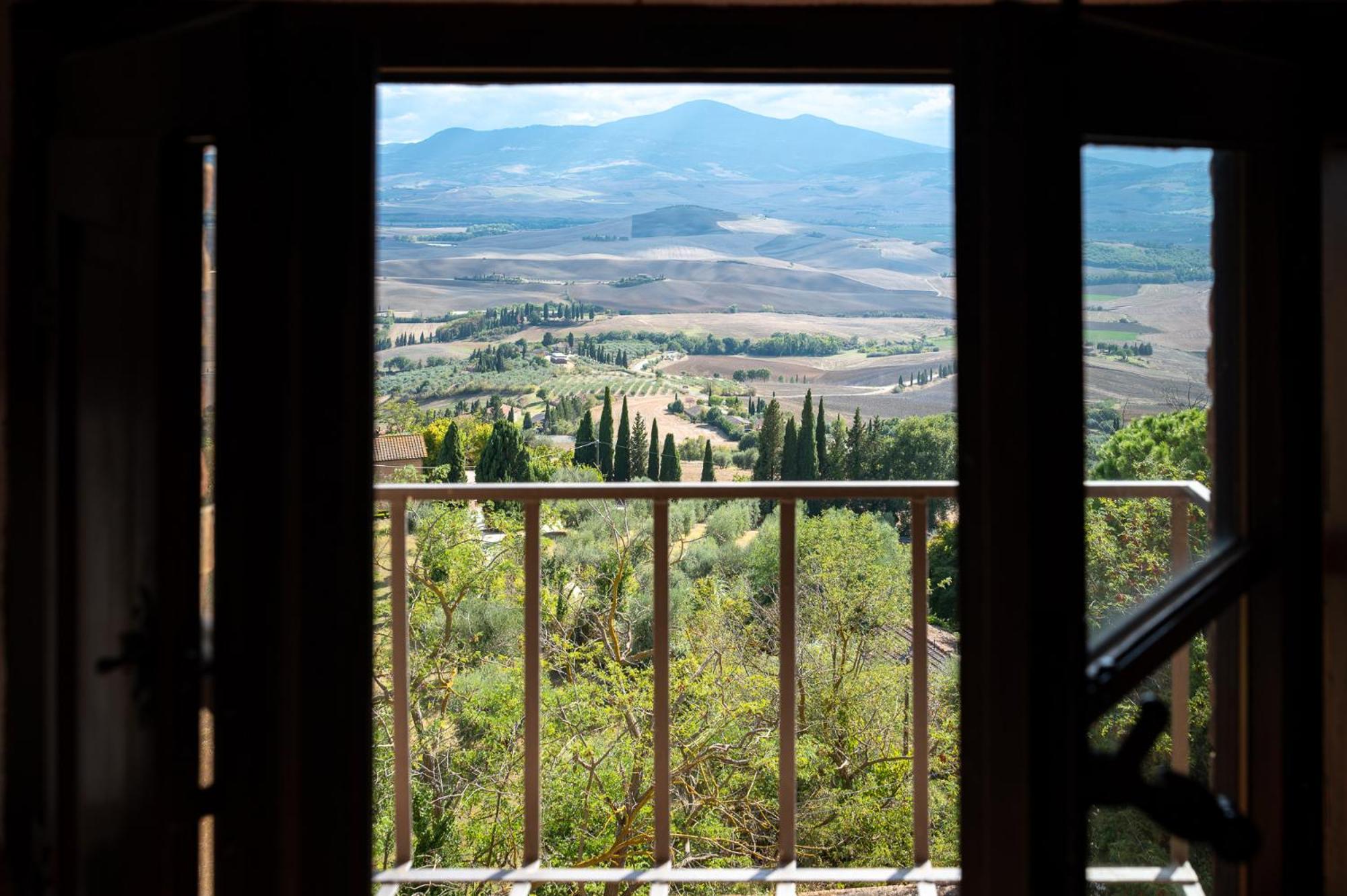 Artistica Pienza - Breathtaking Val D'Orcia View Appartement Buitenkant foto