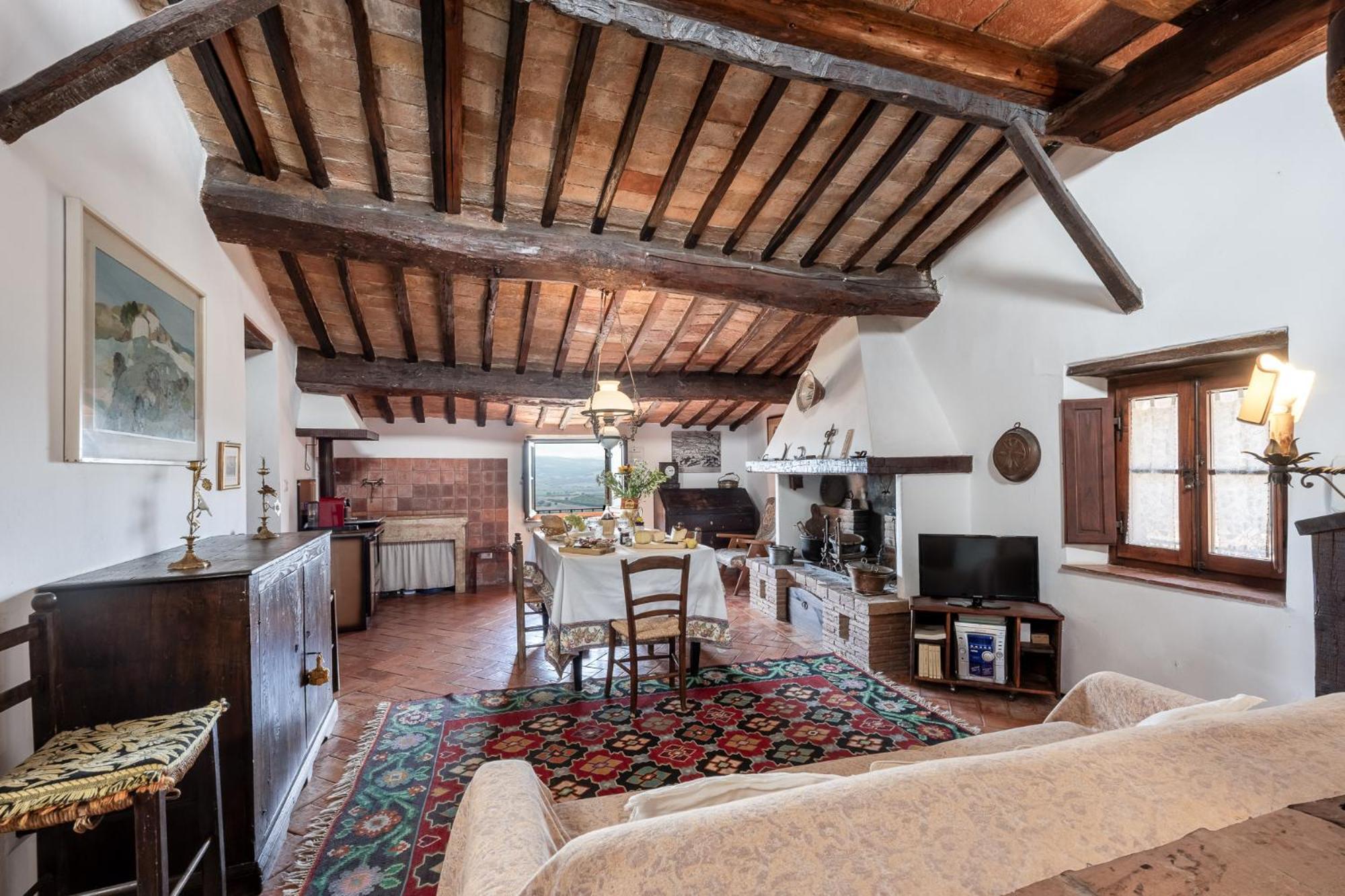 Artistica Pienza - Breathtaking Val D'Orcia View Appartement Buitenkant foto