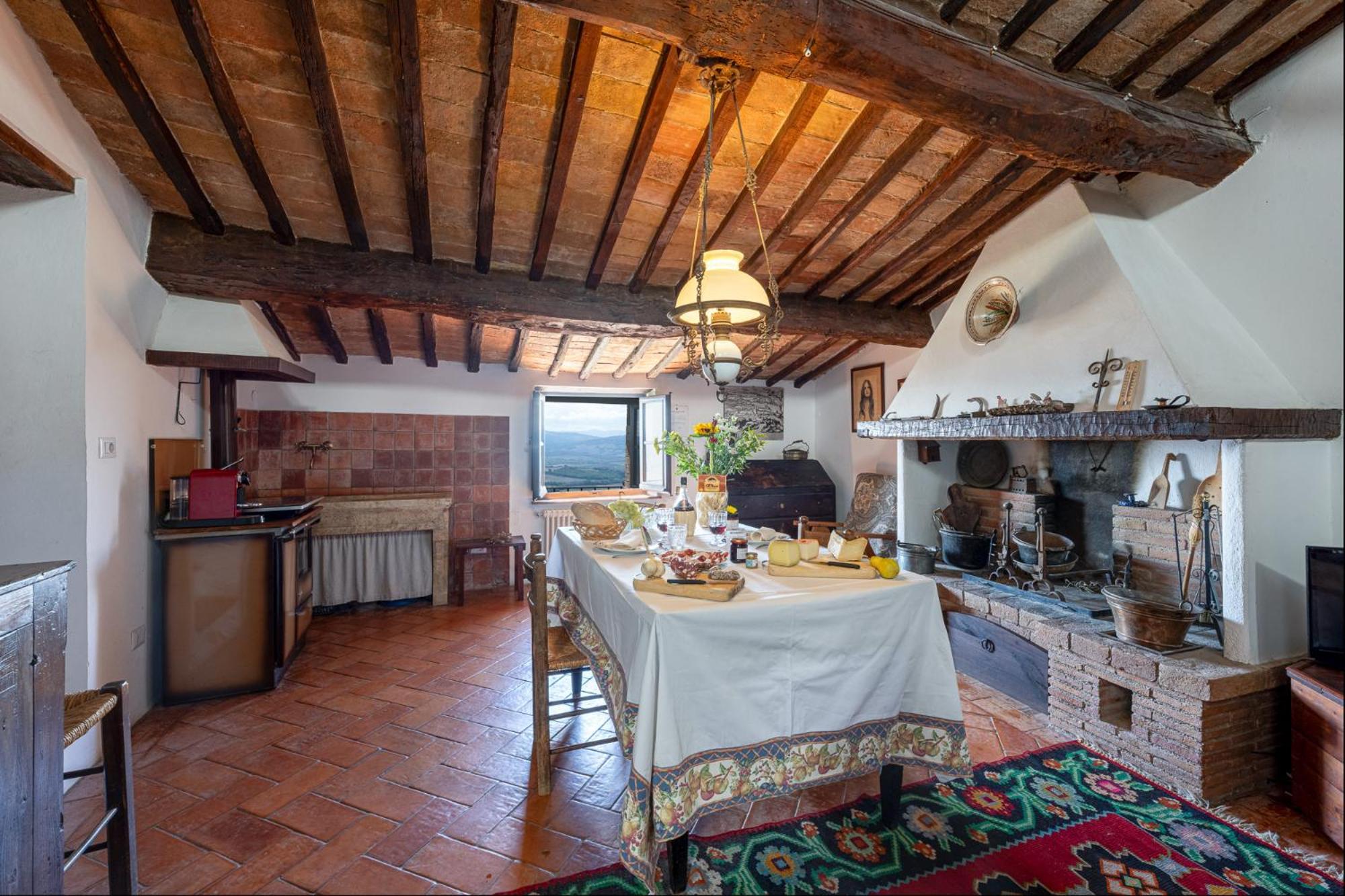 Artistica Pienza - Breathtaking Val D'Orcia View Appartement Buitenkant foto
